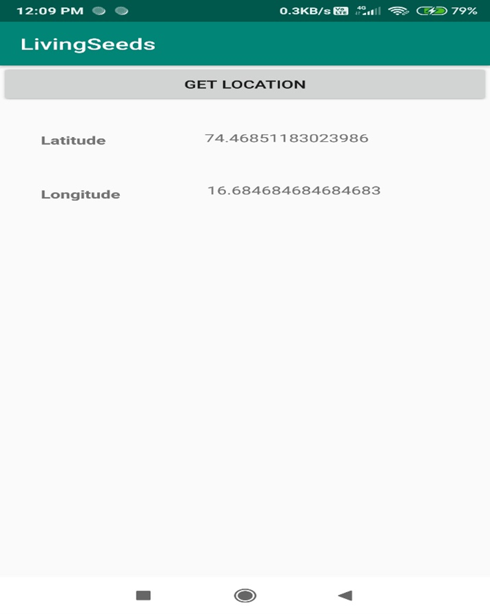 Get Longitude and Latitude