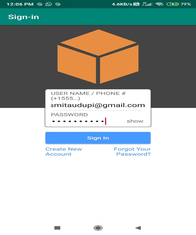 Login Page